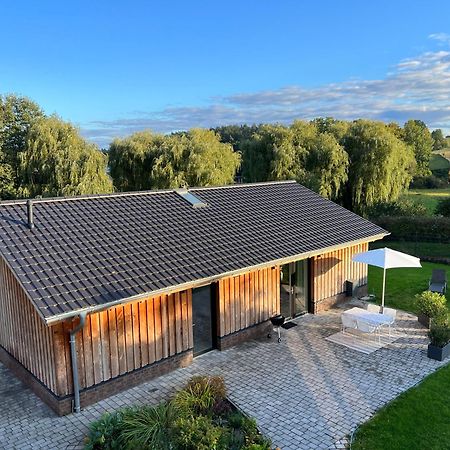 Ferienhaus Auszeit Mit Sauna Schwarz Eksteriør billede