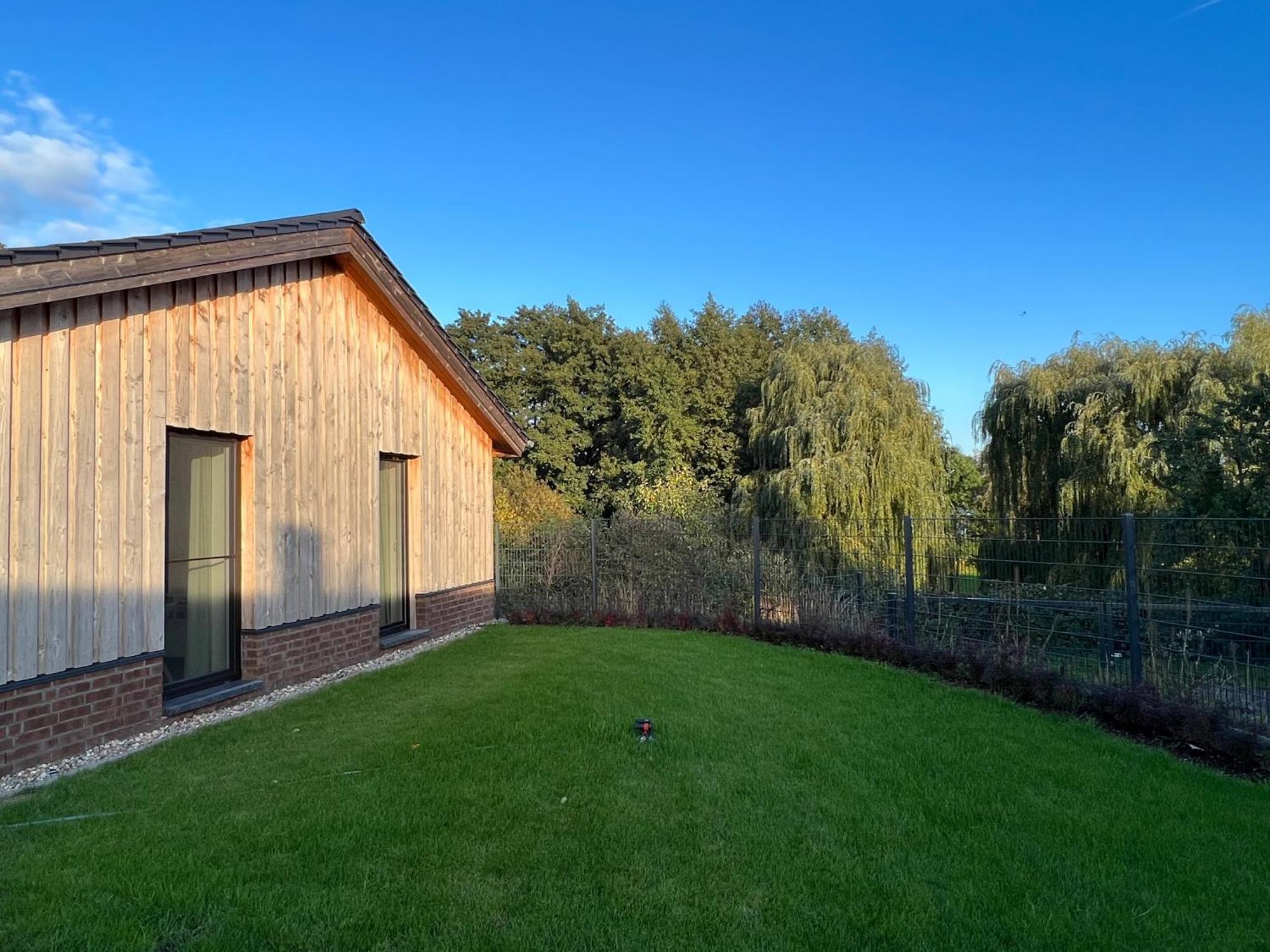Ferienhaus Auszeit Mit Sauna Schwarz Eksteriør billede