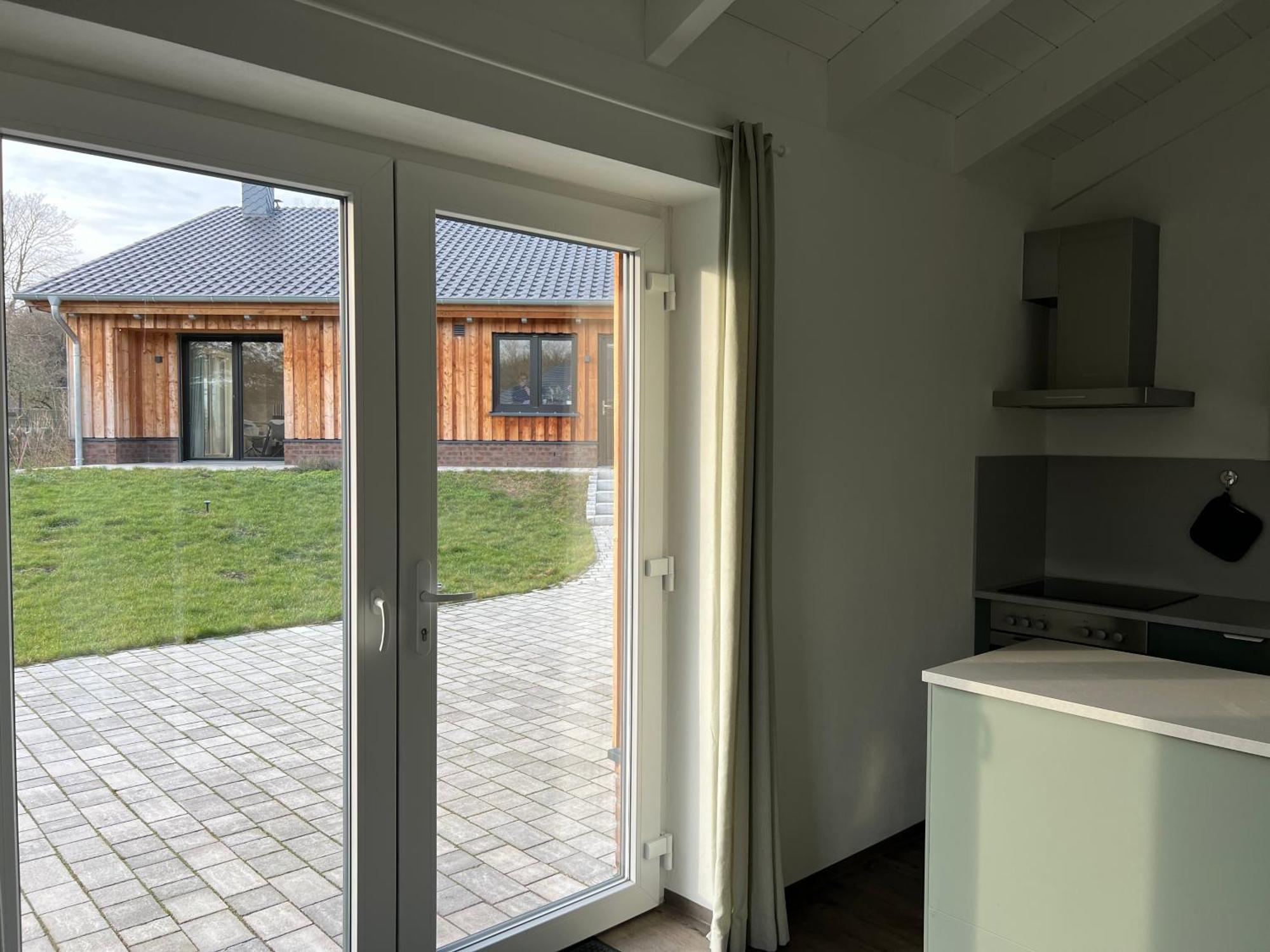 Ferienhaus Auszeit Mit Sauna Schwarz Eksteriør billede